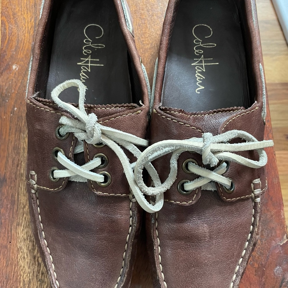 Boat shoes - Cole Haan Brown Leather